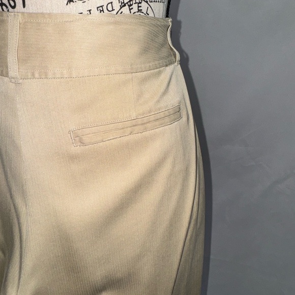 EUC: Dressy Tommy Bahamas Tan 100% Silk Pants - Picture 5 of 6